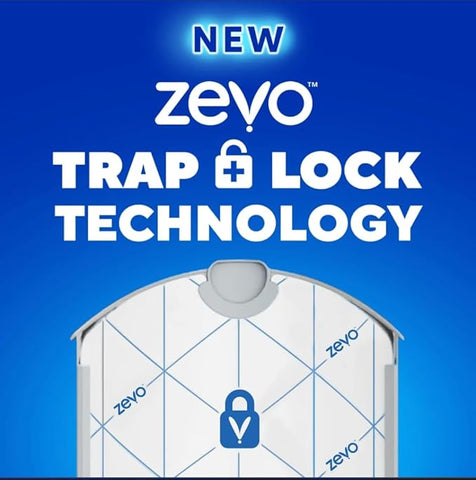 Zevo Fly Trap Starter Pack, 2 Plug-in Devices and 6 Cartridges, Indoor Bug Catching Solution